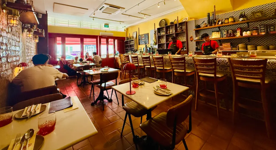 carlitos restaurant review best spanish on joo chiat interior #2