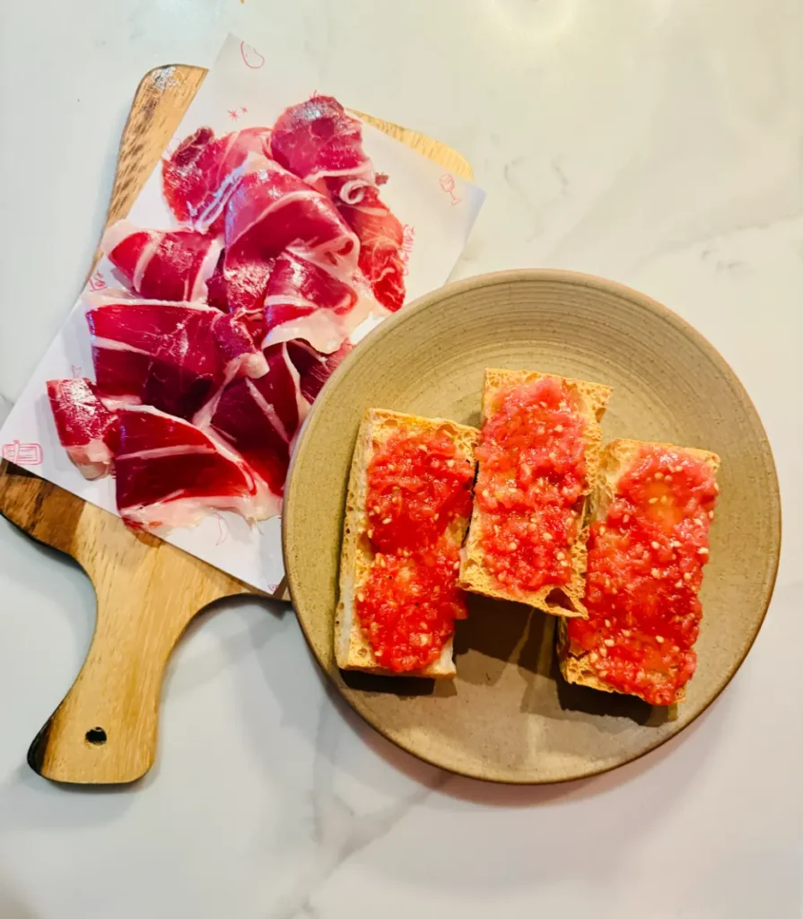 carlitos restaurant review best spanish on joo chiat jamon and panne de tomates