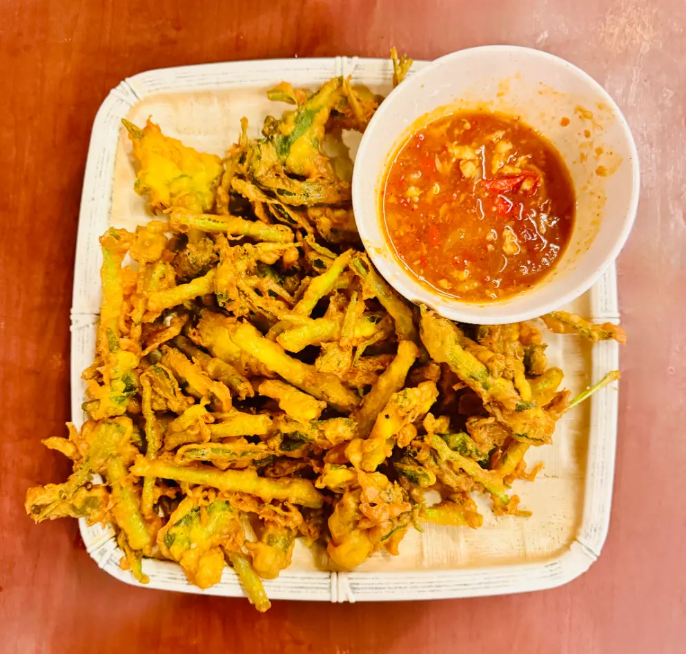 kampung carabao restaurant review JB crispy kangkong