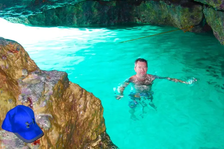 boracay review crystal cove cave swimming