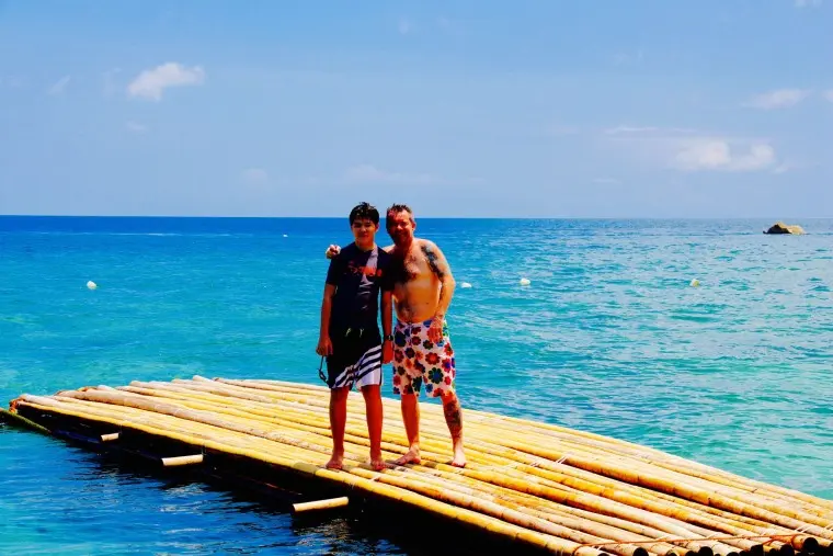 boracay review on the floating platform