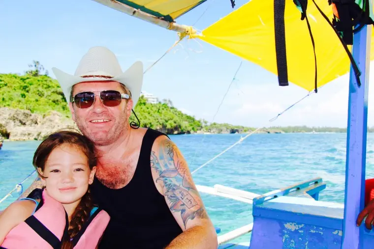 boracay review sailing boat family