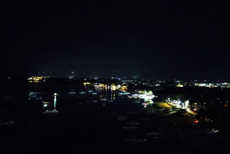 boracay review the beach at night