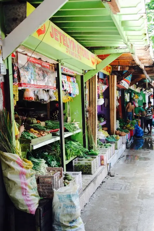 boracay review wet market veggie stall