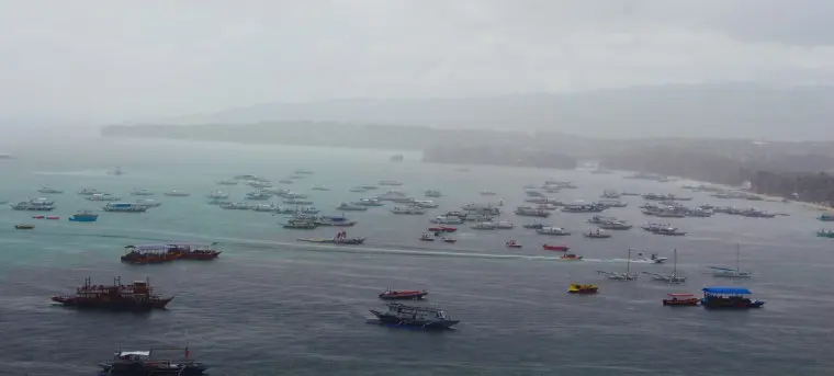 borcay review storm over the beach