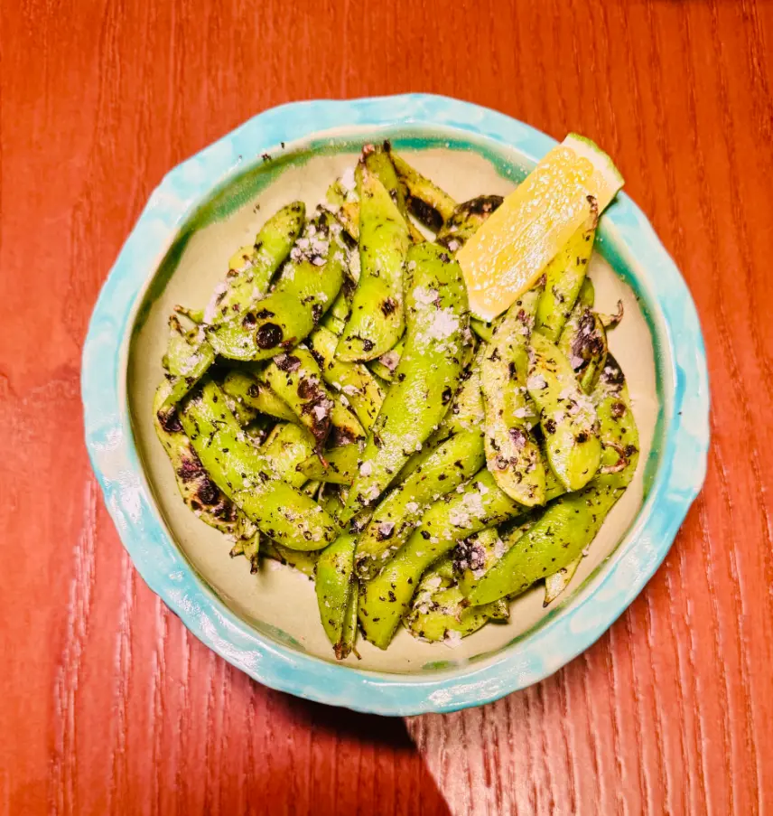 sushisamba review singapore edamame