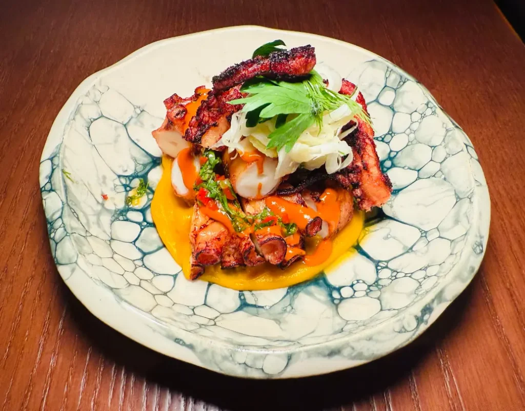 sushisamba review singapore octopus