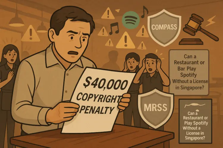 Singapore Cracks Down on Music Licensing: Are You at Risk of Fines or Jail? 2 Singapore Cracks Down on Music Licensing: Are You at Risk of Fines or Jail? Singapore Cracks Down on Music Licensing Are You at Risk of Fines or Jail