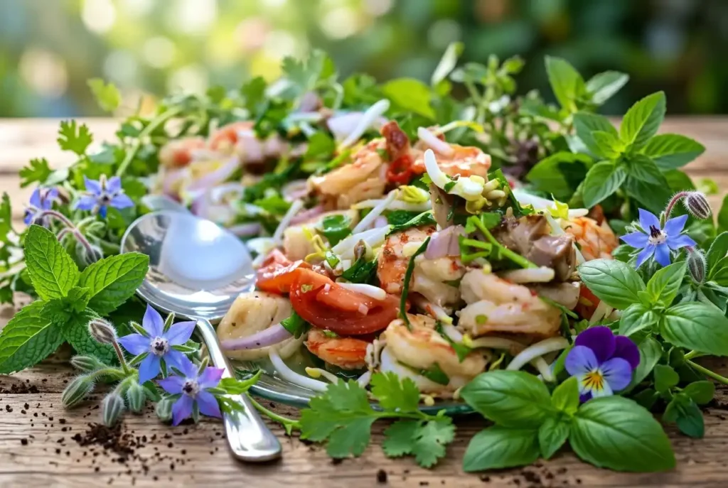 What's The Best Thai Prawn Salad Recipe: With Scallops and Roast Pork and Yuzu Dressing 61 What's The Best Thai Prawn Salad Recipe: With Scallops and Roast Pork and Yuzu Dressing best thai prawn salad recipe
