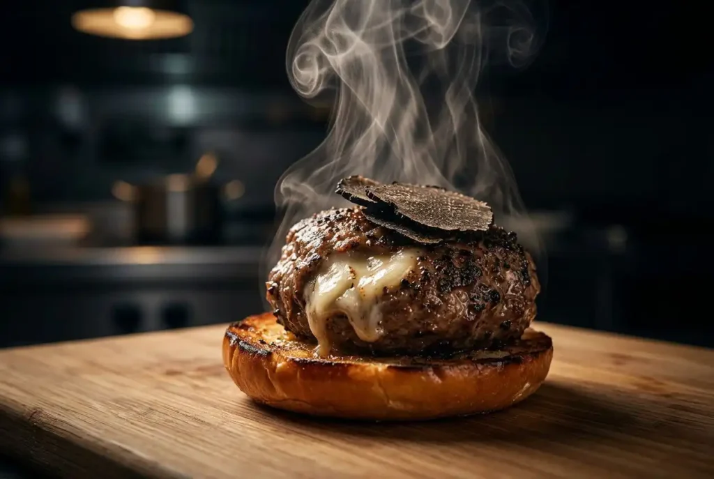 What's The Best Wagyu Burger Recipe EVER 26 What's The Best Wagyu Burger Recipe EVER wagyu meatball with mozzarella black truffle recipe