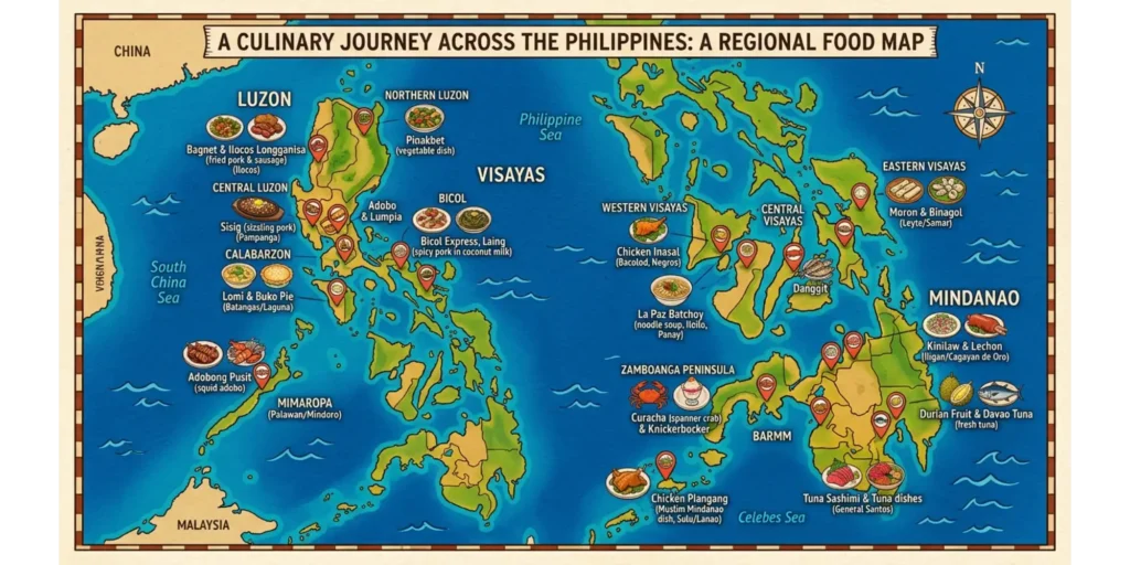 what is filipino food regional filipino food