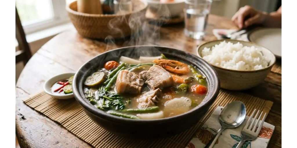 what is filipino food sinigang