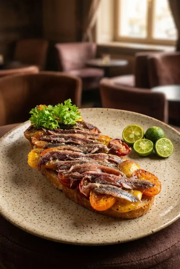 Roasted Heirloom Tomatoes with Anchovies Sourdough Toastie Recipe 42 Roasted Heirloom Tomatoes with Anchovies Sourdough Toastie Recipe Roasted Heirloom Tomatoes with Achovies Toastie Recipe