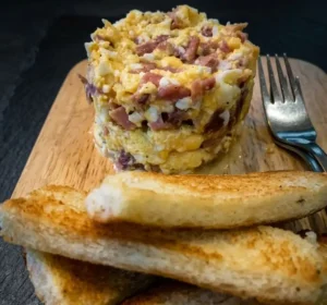 Sides & Starters 61 Sides & Starters jamon scrambled eggs with fried bread recipe