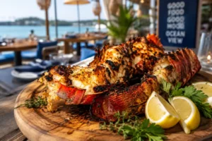 best lobster tails with lime juice and paproka recipe