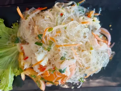 Soi 11 Glass Noodle Salad (Thai Level Spicy)